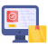 online parcel confirmed icon
