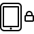 ios 17 outlined style nur hochkant icon