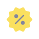 折扣 icon