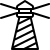 ios 17 outlined style leuchtturm icon