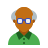 color style old man skin type 6 icon