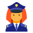 Poliziotto donna icon
