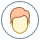 Circundado usuario Hombre Tipo de piel 1 2 icon