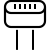 ios 17 outlined style kristalloszillator icon