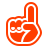 泡沫手指 icon