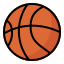 linea-riempita-linea-riempita-palla-esterna-di-basket-andi-nur-abdillah icon