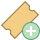 office m style new ticket icon