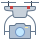 office m style dron con cámara icon