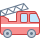 office m style feuerwehrauto icon