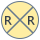 Знак пересечения железной дороги icon