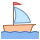 office m style sailboat icon