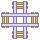 office m style train tracks icon