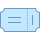 office m style fahrkarte icon