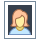 office m style portrait icon