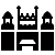 ios 17 filled style red fort icon