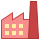 office m style fábrica icon