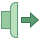 office m style jog forward icon