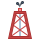 office m style oil rig icon