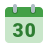 color style calendar week30 icon