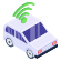 Self-driving car icon