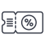 discount voucher icon