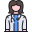 doctor woman icon