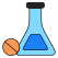 외부-화학-플라스크-의료 및 코로나 바이러스-벡터 연구실-개요-색상-벡터 연구실 icon