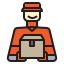 delivery man icon