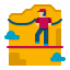 hiking icon