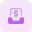 Online money transfer icon