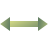 Redimensionner horizontallement icon