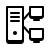 badges style thin client icon