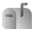 deco duotone style letterbox icon