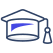 graduation cap icon