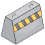 Road Barrier icon
