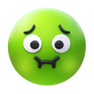 Übelkeit-Gesicht-Symbol icon