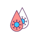 water pollution with infectious agents icon