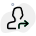 오른쪽으로 돌다 icon