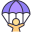 parachutist icon