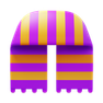3d fluency style scarf icon