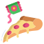 pizza and ketchup icon
