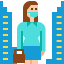 businesswoman icon