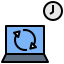 Laptop Update icon