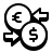 badges style currency exchange icon