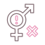 внешний-бифобия-ЛГБТ-флатиконы-линейный-цвет-плоские-значки-2 icon