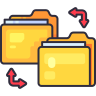 transferência de pasta icon