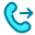 Outgoing Call icon