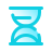 pulsar gradient style 모래 시계 icon