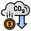 carbon credit icon