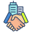 hand shake icon